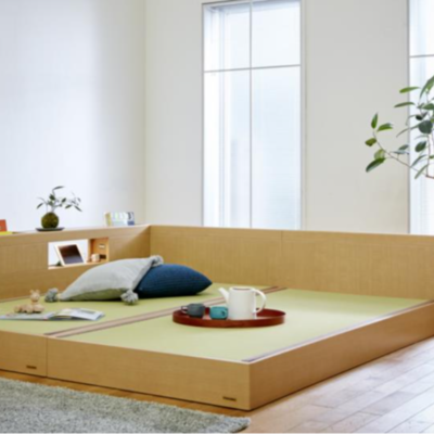 洋室にも合うモダンな畳ベッド「TATAMI-no タタミーノ」