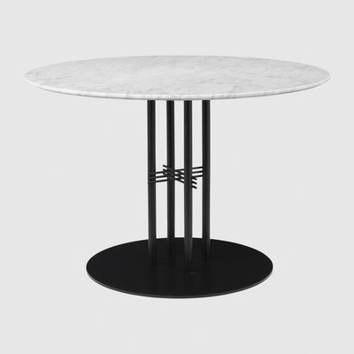 GUBI「TS Column Dining ダイニングテーブル φ110cm」マーブルホワイト