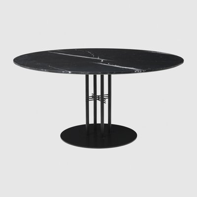 GUBI「TS Column Dining ダイニングテーブル φ150cm」マーブルブラック