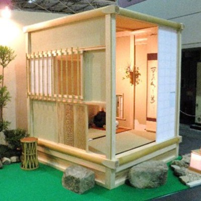 移動可能な組立式日本茶室「凜庵」 -ＲＩＡＮ-
