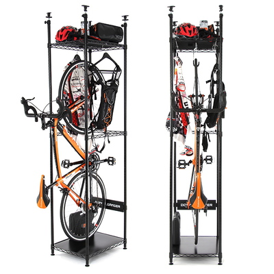 ロードバイクが直立収納できる自転車保管用ラック「BICYCLE HANGER（バイシクルハンガー）」