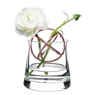 Born in Sweden「SPHERE VASE スフィアベース S コッパー」ガラス製花瓶