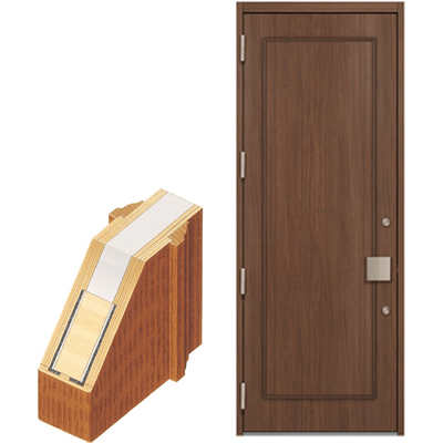 木製防火ドア「プレミアム」特定防火設備（60分遮炎性能）ハイグレードマンション向け玄関用扉