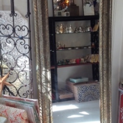 GADAN モロッコ家具 ミラー（鏡）「モロッコ装飾ミラー XL 全身」