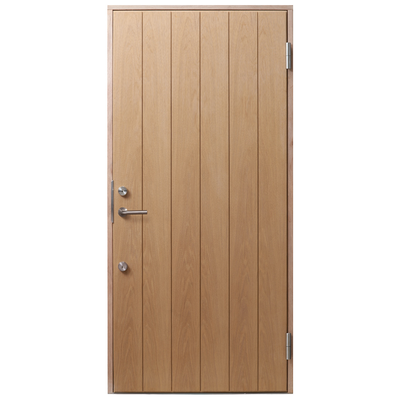 木製断熱玄関ドア「Sweden Door　KG94(O) オーク」W988×H2080 未塗装