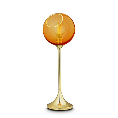 Design by Us「BALLROOM TABLE」Amber テーブルランプ φ200mm