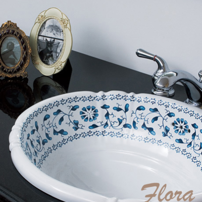 ハウディーオリジナル洗面「Flora」海外スタイルの洗面室をお手頃価格で