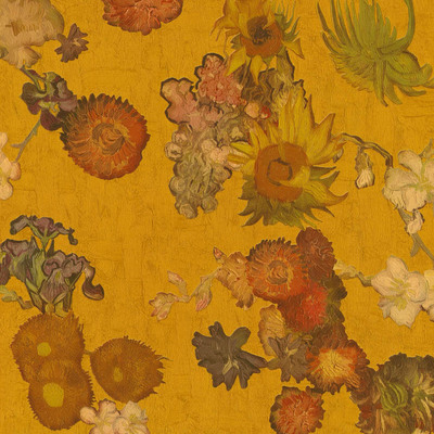 BN WALLS「Van Gogh Selection 5028488」花柄 塩化ビニール壁紙